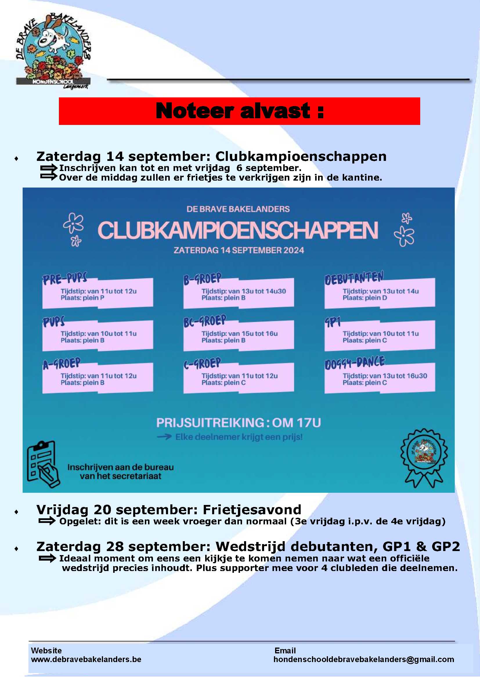 clubkampioenschappen